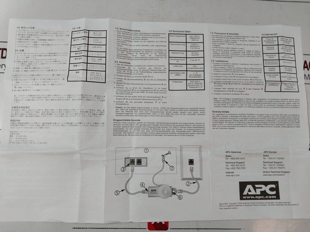 Apc Pnet1Gb Isolated Loop Circuit Protector