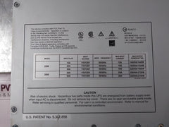 Apc Smt3000Rm2U Uninterruptible Power Supply 120V, 50/60Hz, 20A