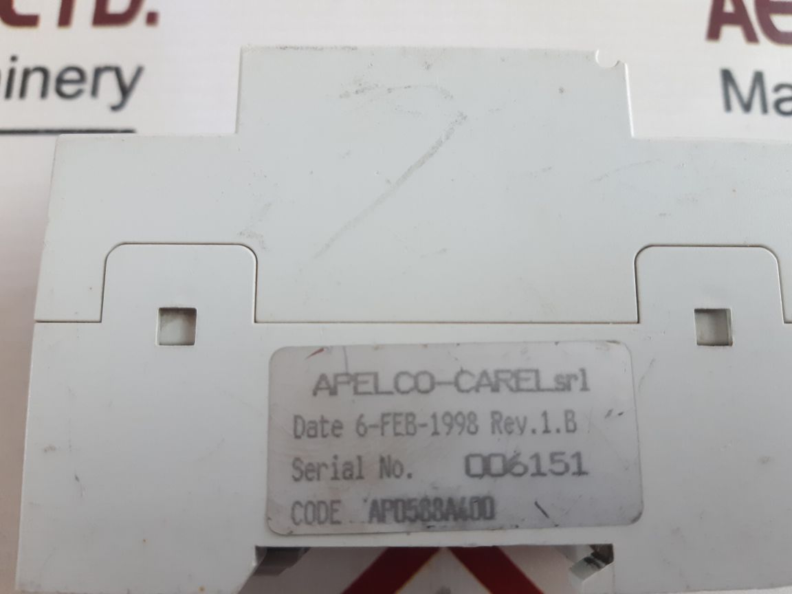 Apelco/Carel Rsf 100 Phase Sequence Controller
