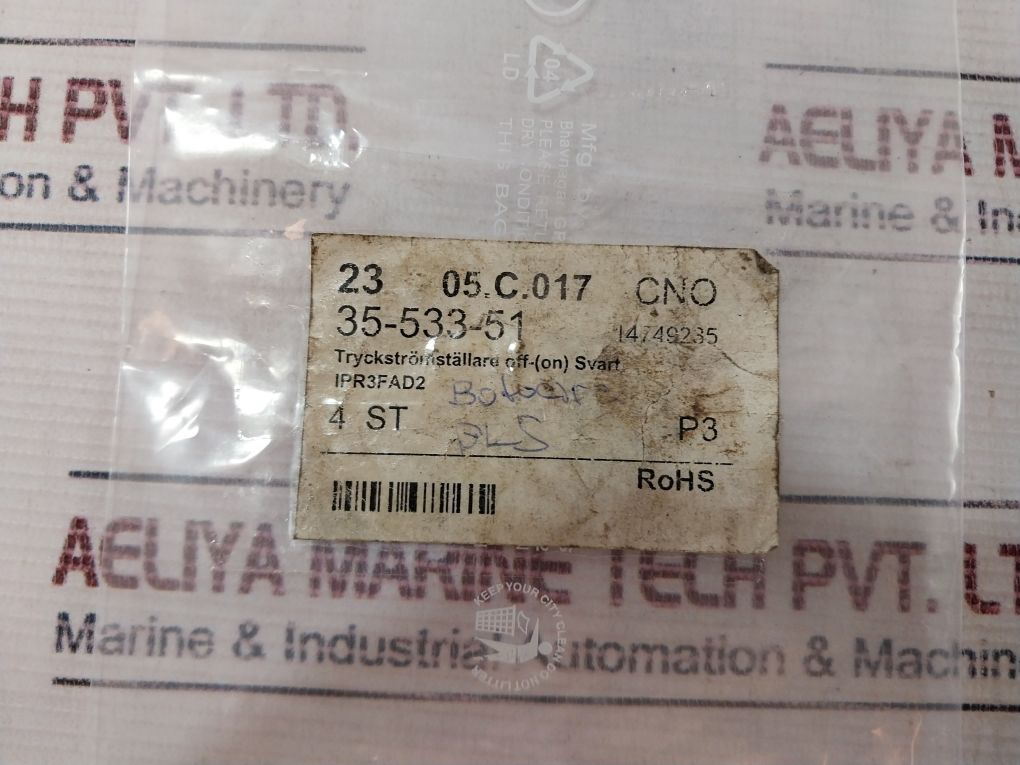 Apem Ipr3Fad2 Pressure Switch Alternator