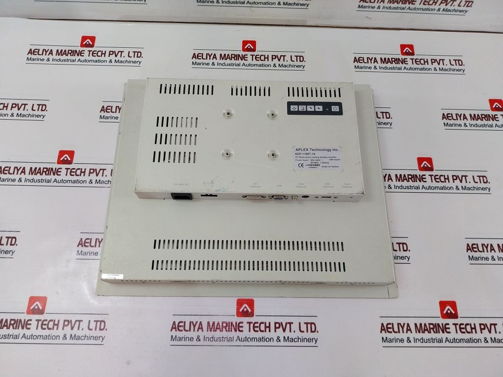 Aplex Adp-1190T-14 Rack-mount Analog Display Monitor With Touch (Not Working)