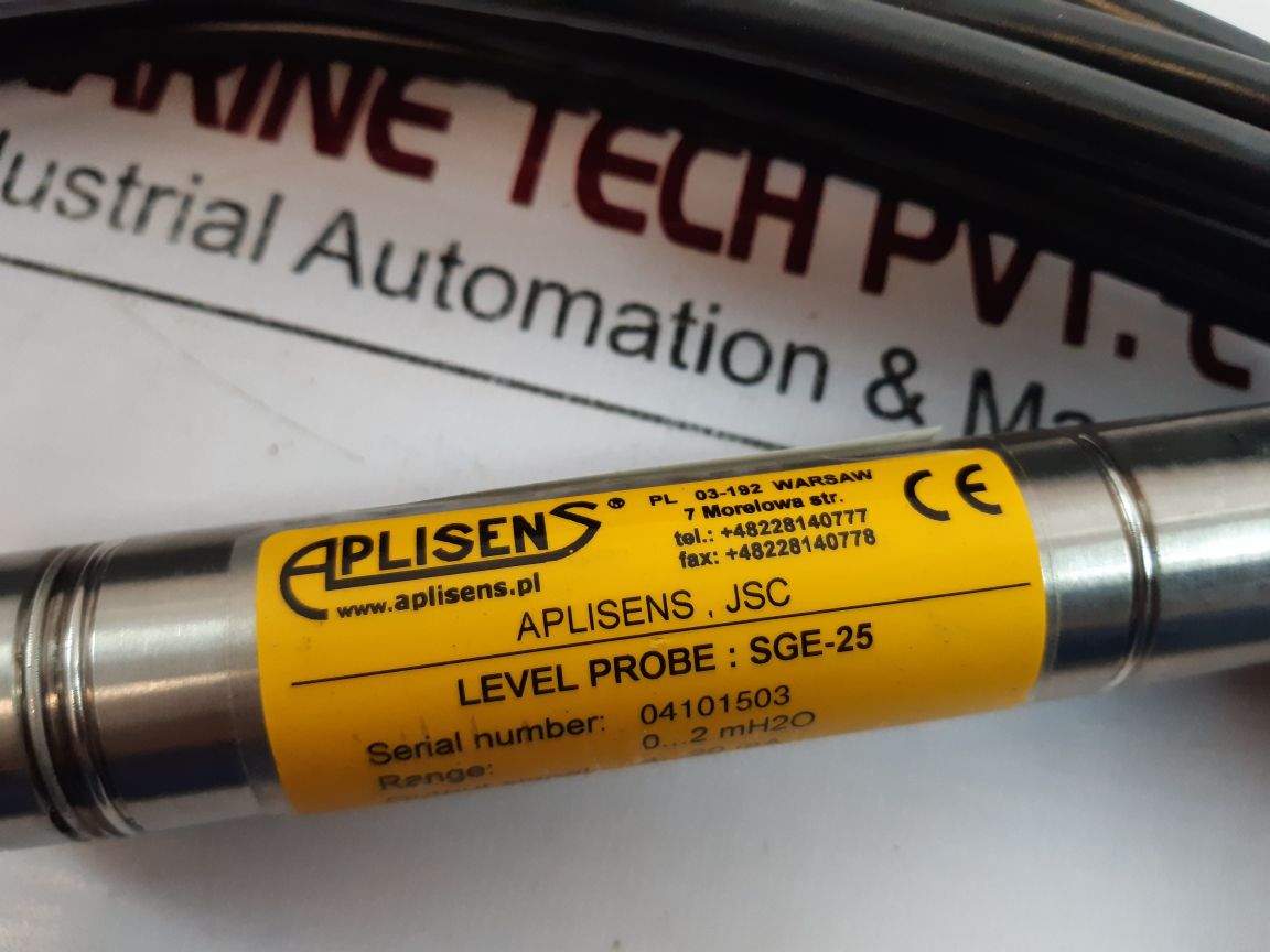 Aplisens Sge-25 Hydrostatic Level Probe
