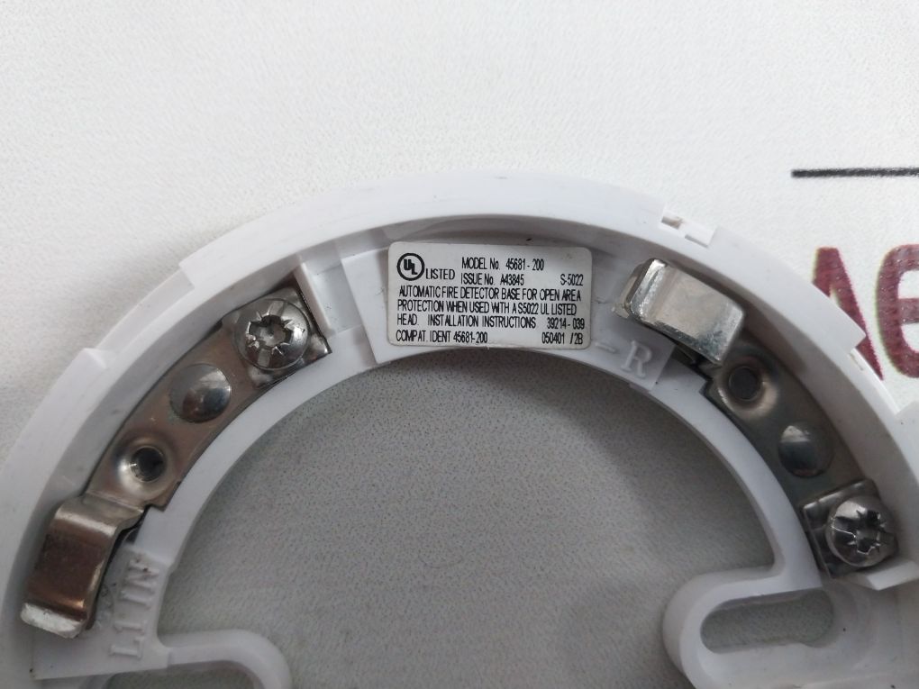 Lot Of 5X Apollo 45681-200 Automatic Fire Detector Base