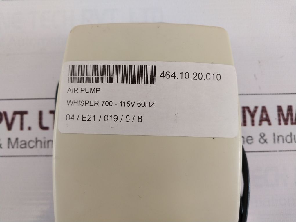 Apollo 5032-s0M2 Air Pump 464.10.20.010 Whisper 700 - 120V 60Hz