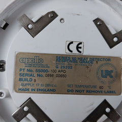 Apollo 55000-100 Apo Series 60 Heat Detector