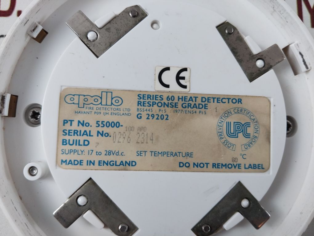 Apollo 55000-100 Apo Series 60 Heat Detector