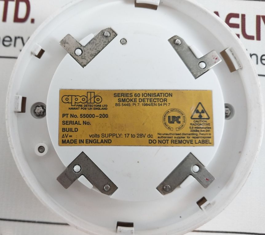Apollo 55000-200 Series 60 Ionisation Smoke Detector