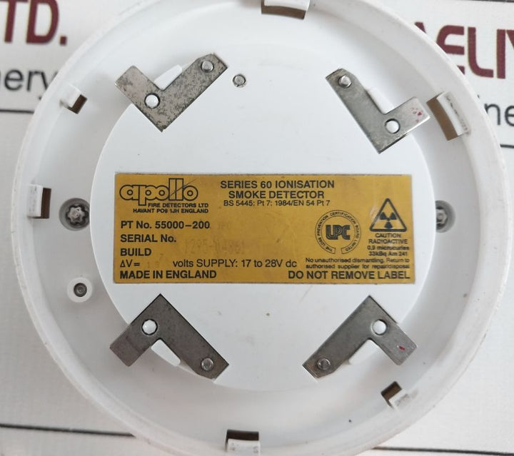 Apollo 55000-200 Series 60 Ionisation Smoke Detector