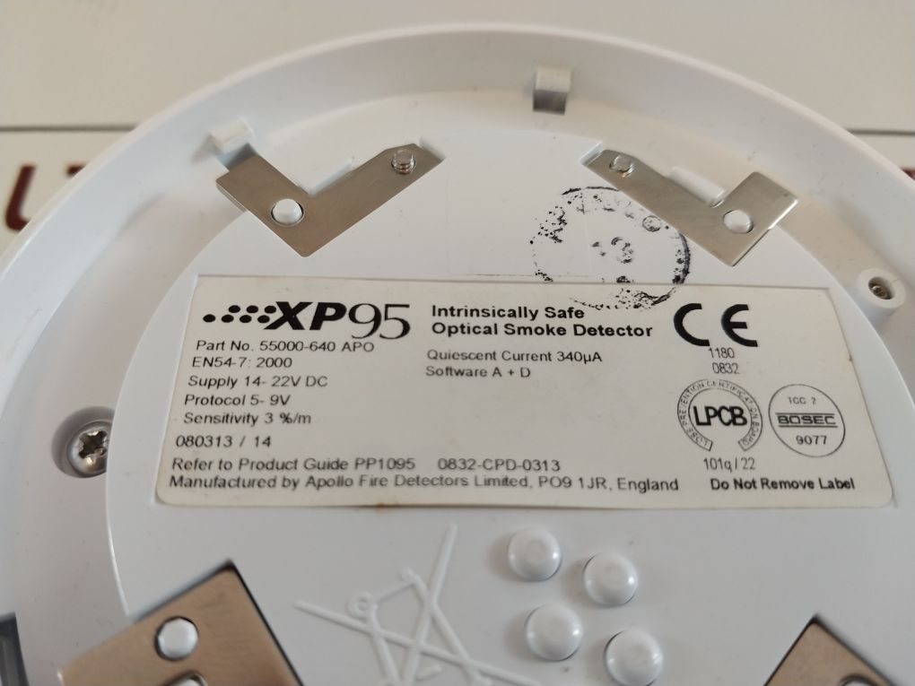 Apollo Xp95 Optical Smoke Detector 55000-640
