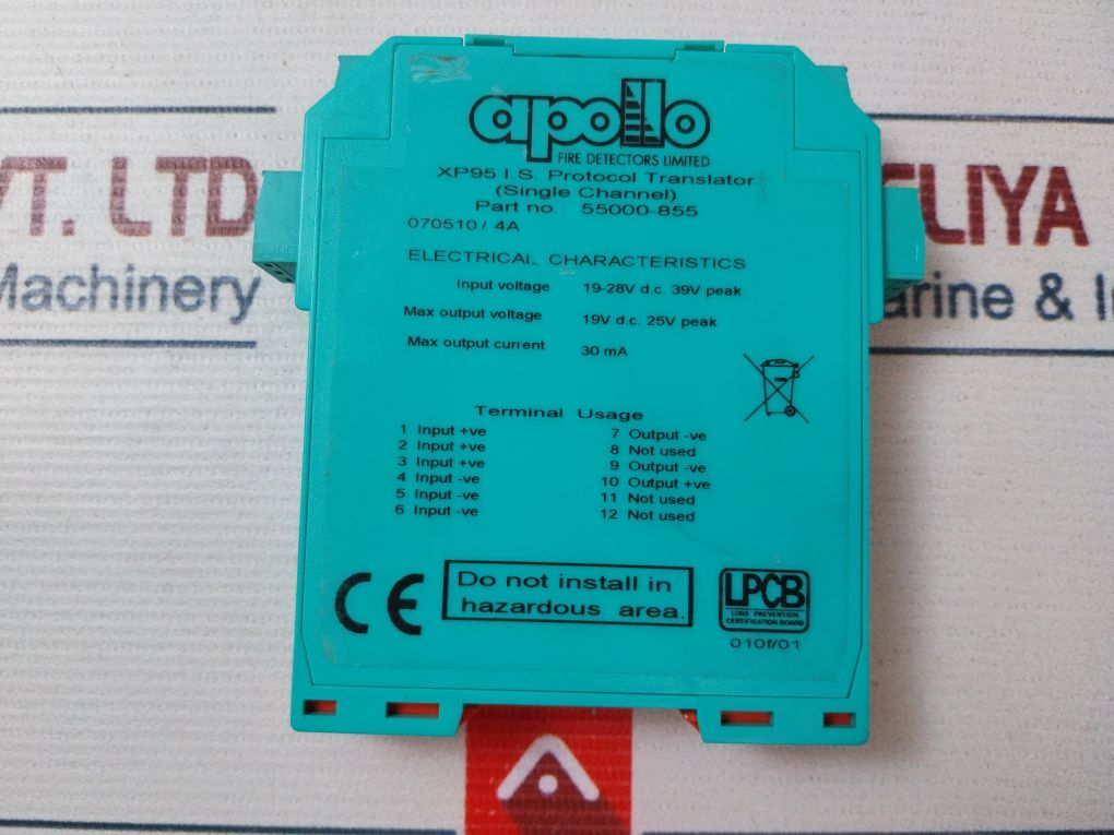Apollo 55000-855 Single Channel Protocol Translator Xp95