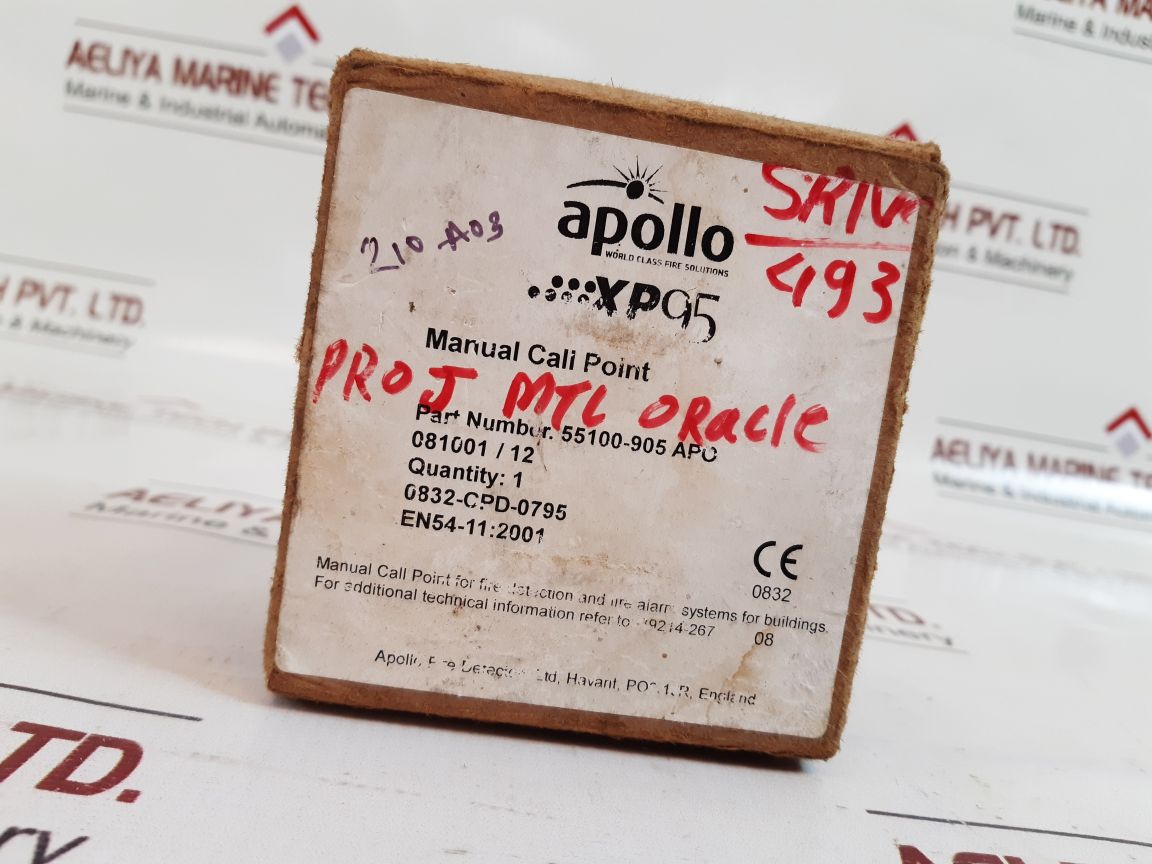 Apollo 55100-905 Apo Manual Call Point