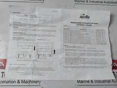 Apollo Xp95 Manual Call Point With Isolator 55200-908Apo