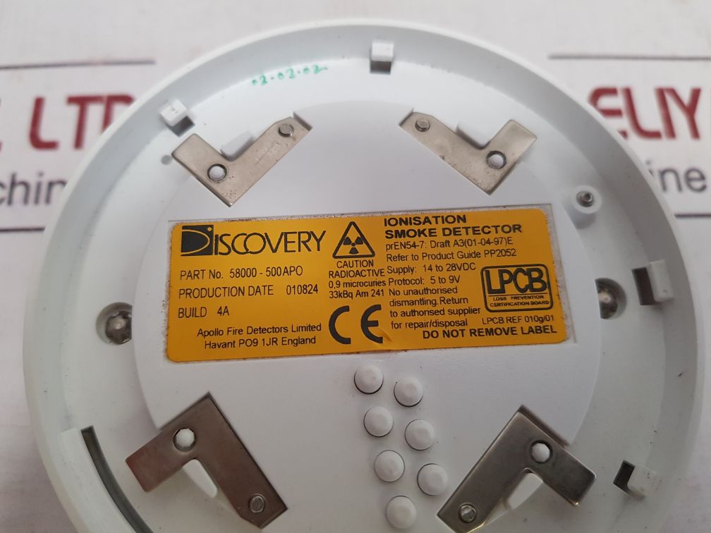 Apollo Discovery 58000-500Apo Ionisation Smoke Detector