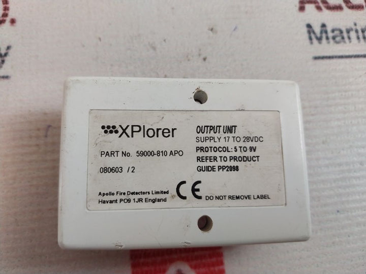 Apollo 59000-810 Apo Output Unit 5-9V