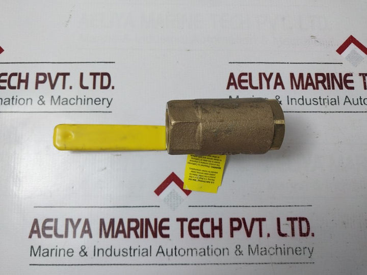 Apollo 70-104-01 3/4 Bronze Ball Valve 600 Cwp