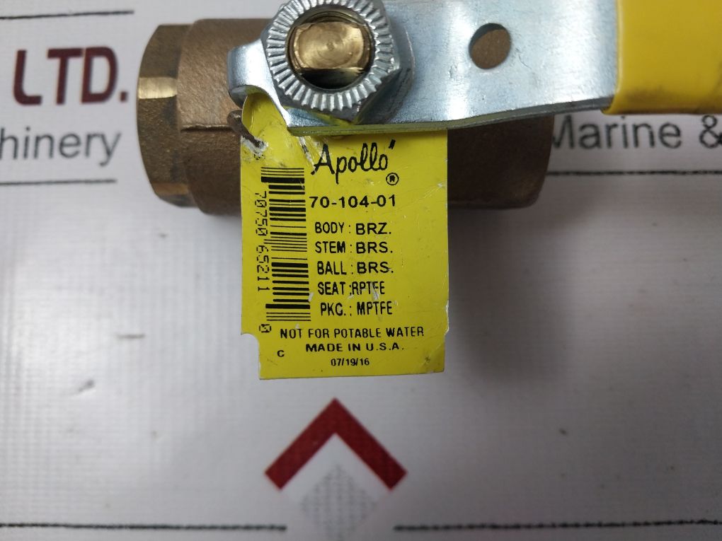 Apollo 70-104-01 3/4 Bronze Ball Valve 600 Cwp