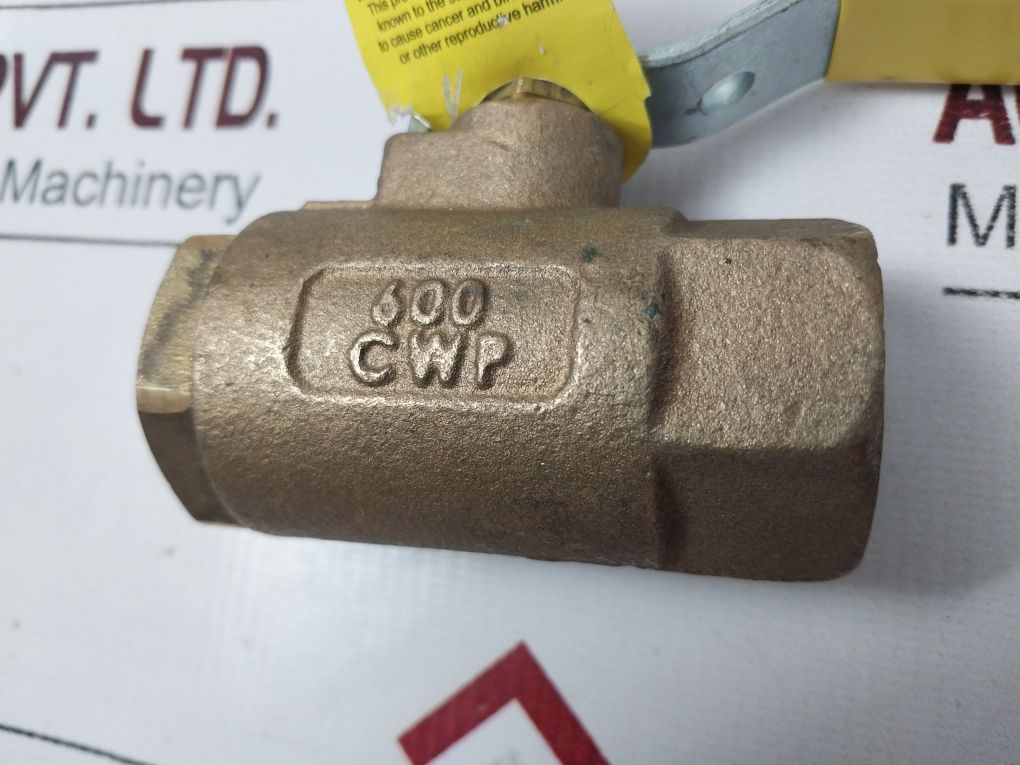 Apollo 70-104-01 3/4 Bronze Ball Valve 600 Cwp