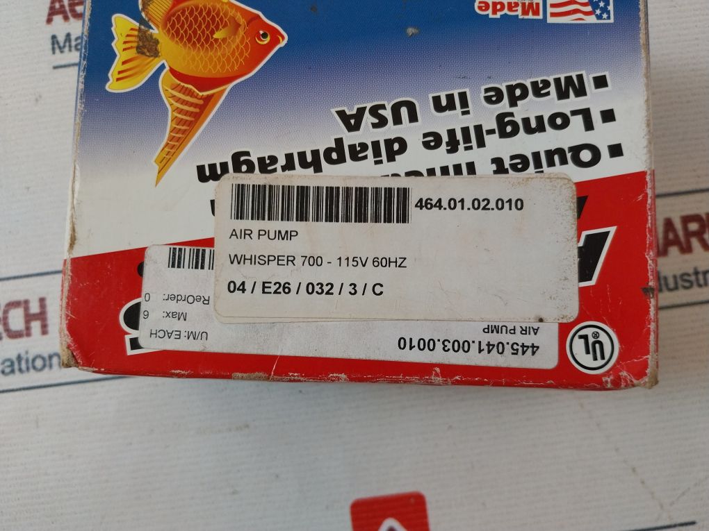 Apollo Am-5 Aquarium Air Pump