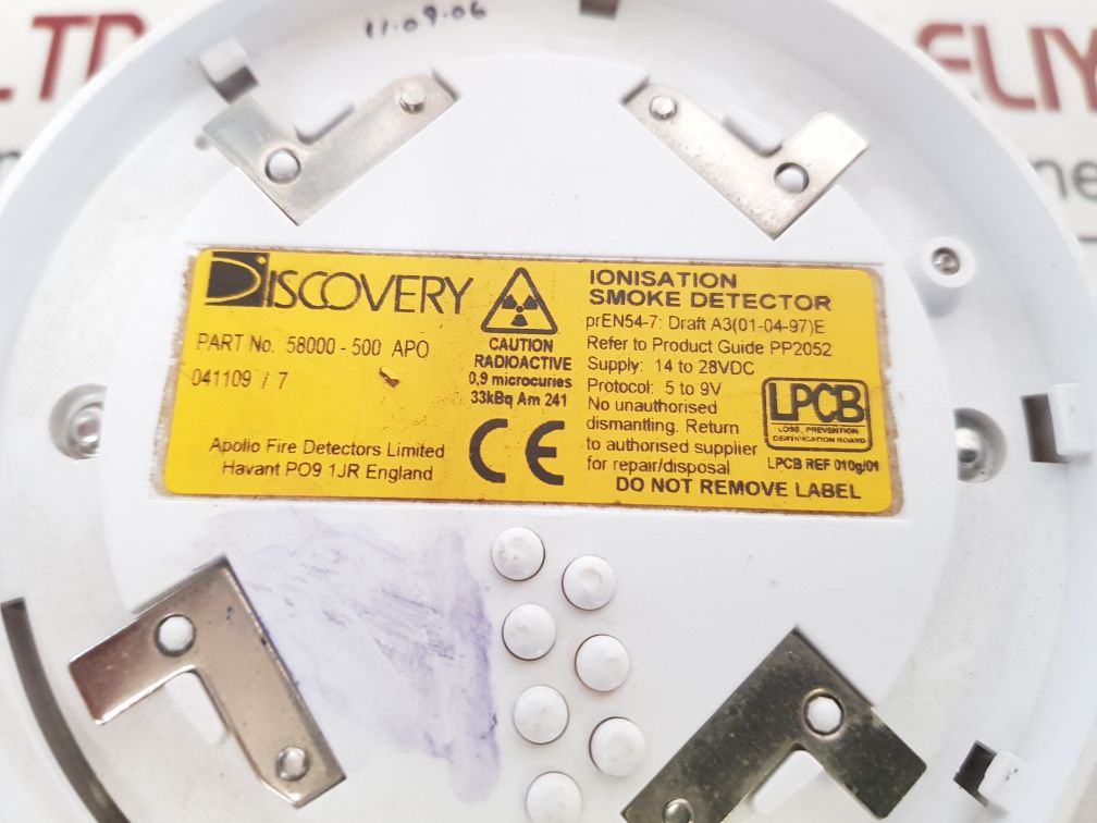 Apollo Discovery 58000-500 Apo Ionisation Smoke Detector