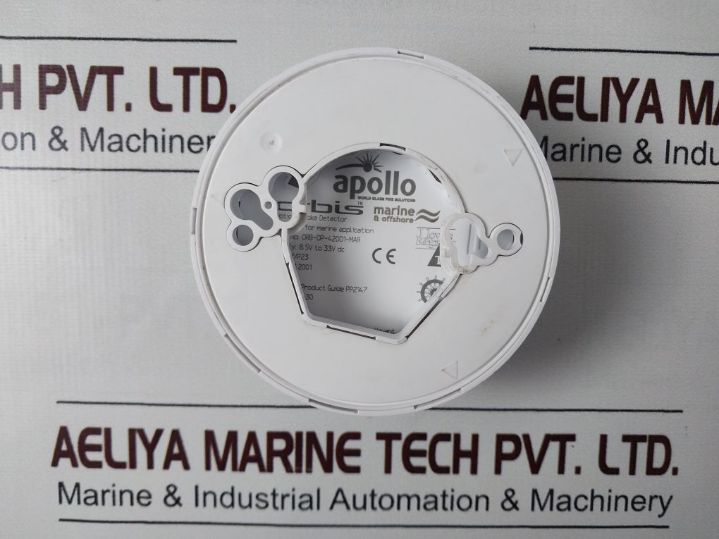 Apollo Orb-op-42001-mar Optical Smoke Detector With Base 100917/P23