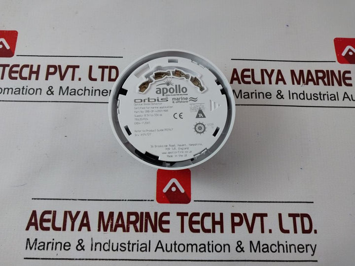 Apollo Orb-op-42001-mar Optical Smoke Detector En54-7:2001
