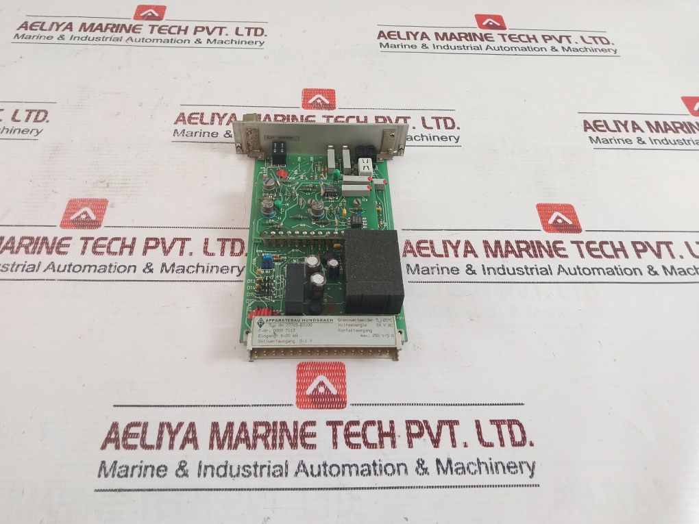 Apparatebau Hundsbach Ah 77715-b3100 Limit Value Detector 4-20 Ma