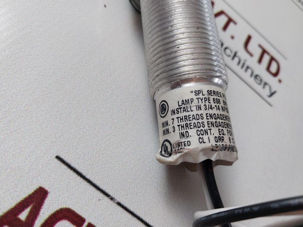 Appleton 6S6 6W 125Vac Max 60Hz Aluminum Pilot Light