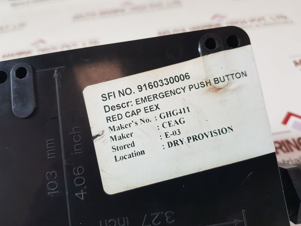 Ceag Ghg411 Control Station Cspe U21W2M3