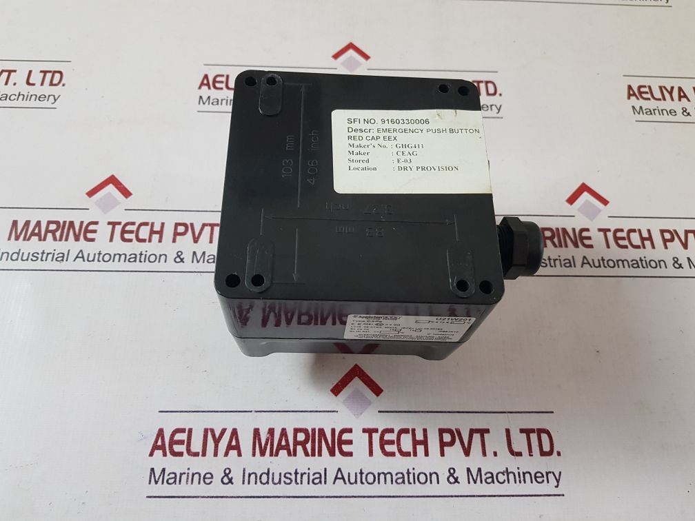 Ceag/Appleton Ghg411 Cspe Control Station U21W201