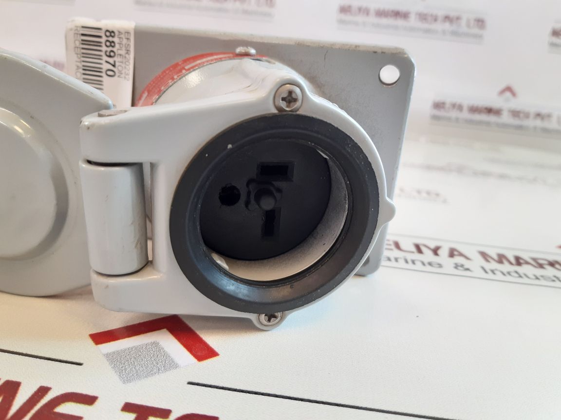 Appleton Efsr-20232 Receptacle Interlocked With Switch