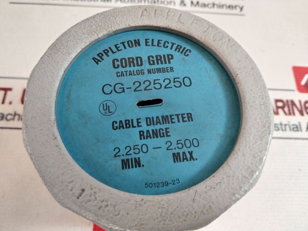 Appleton Electric Cg-225250 Cord Grip Connector