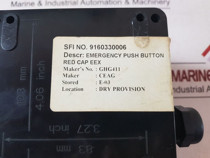 Ceag Ghg411 Control Station Cspe