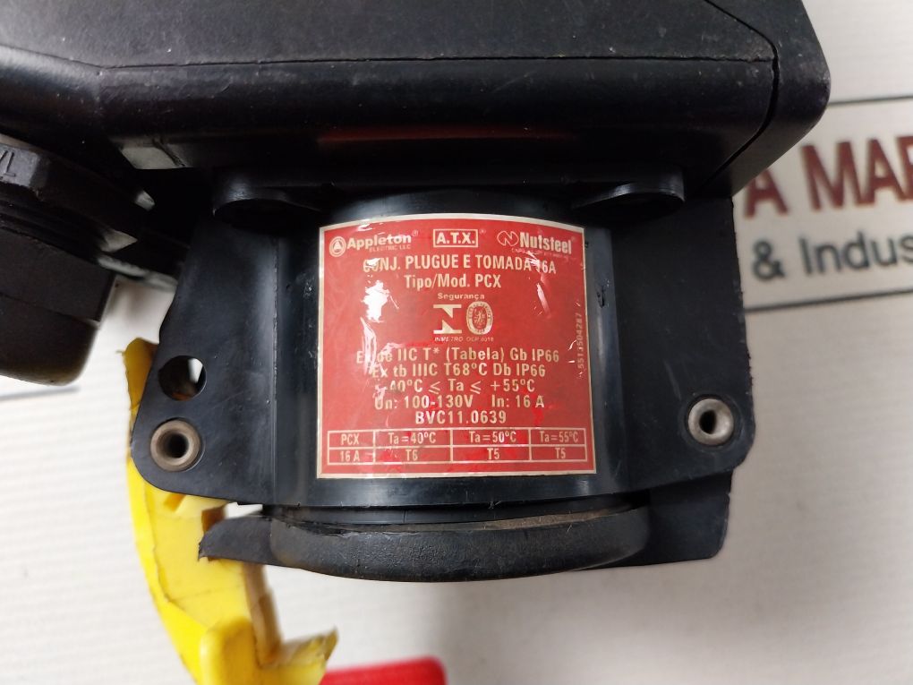 Appleton Pre316Ry Wall Socket Outlet