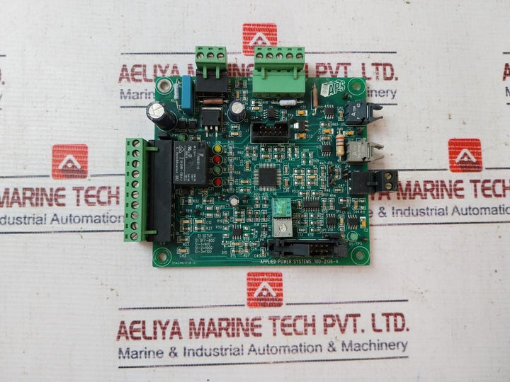 Applied Power Systems 100-2136-a Printed Circuit Board Rev B
