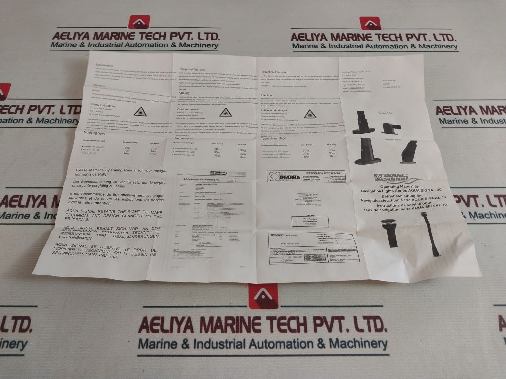 Aqua Signal Sw 30 All Round Navigation Light 12/24V