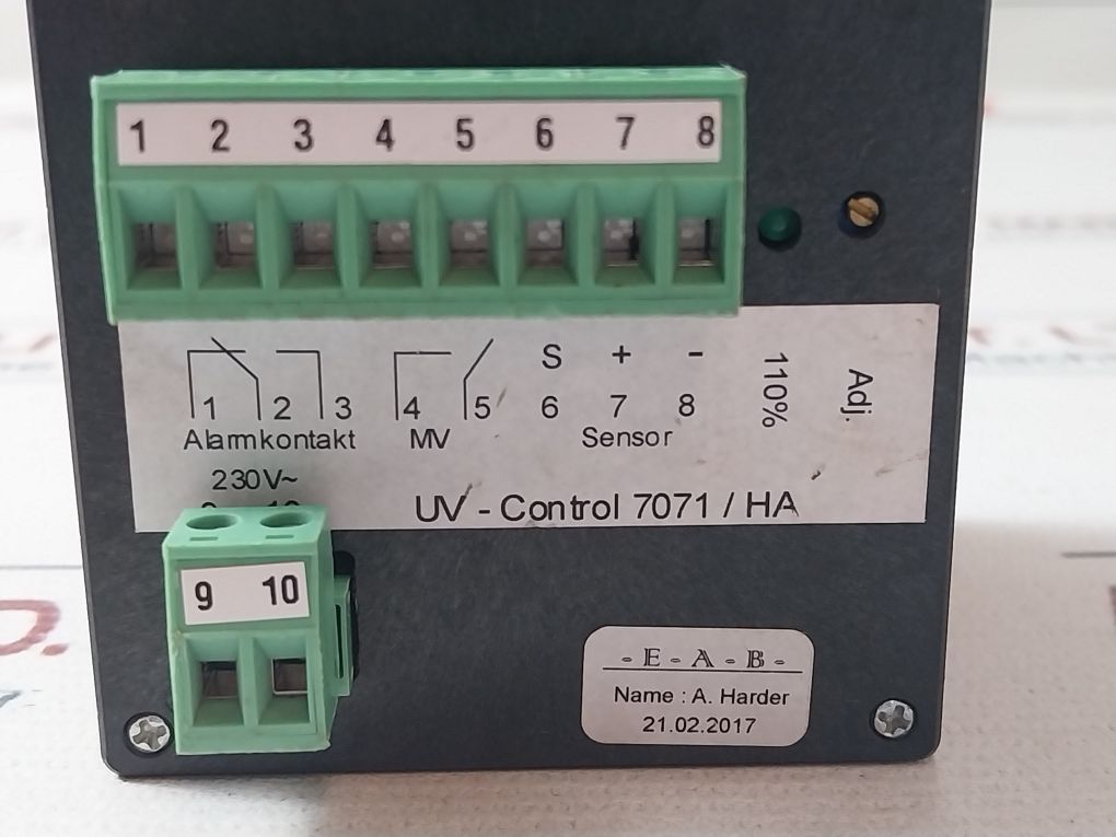 Aquafine Ta7071 Control Sensor 7071/Ha