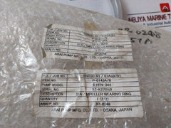 Arai Pump 8 Hfn-344 51A/Impeller Wearing Ring 3P-0248