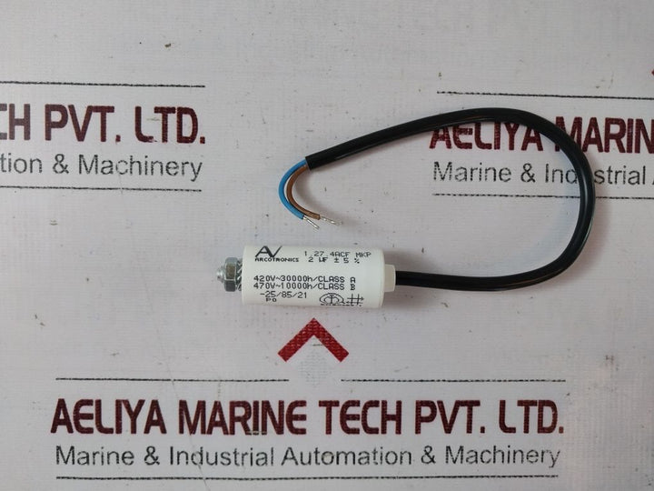 Av Arcotronics 1.27.4Acf Mkp Capacitor 2 μF ±5%