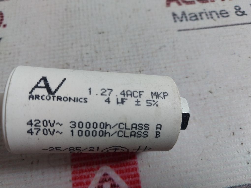 Arcotronics 1.27.4Acf Mkp Capacitor