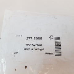 Arcotronics 40 µF, 1.27.4Ac3 Mkp Capacitor 2508521
