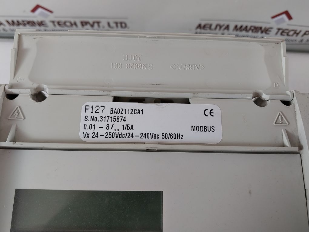 Areva P127 Overcurrent Relay Ba0Z112Ca1