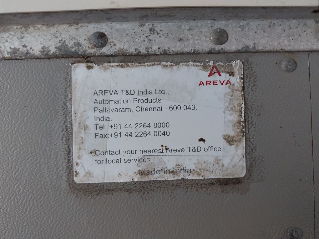 Areva P127 Overcurrent Relay Ba0Z112Ca1