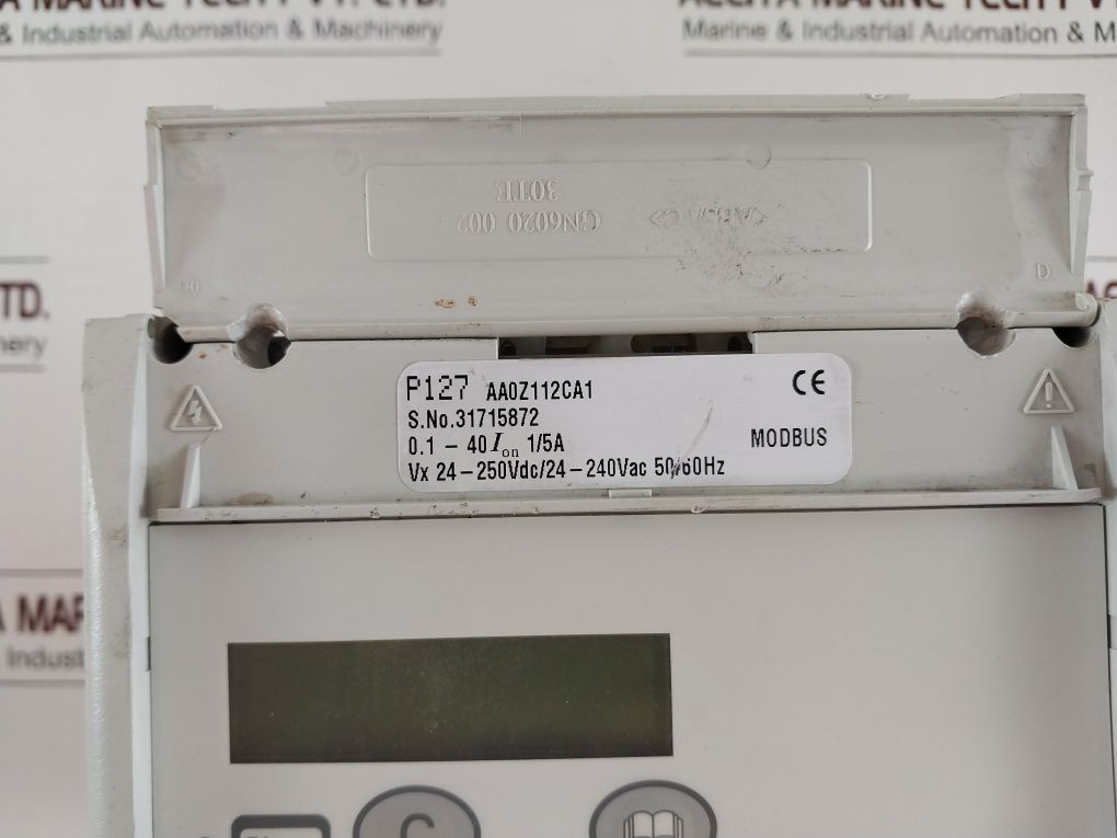 Areva P127 Overcurrent Relay Aa0Z112Ca1