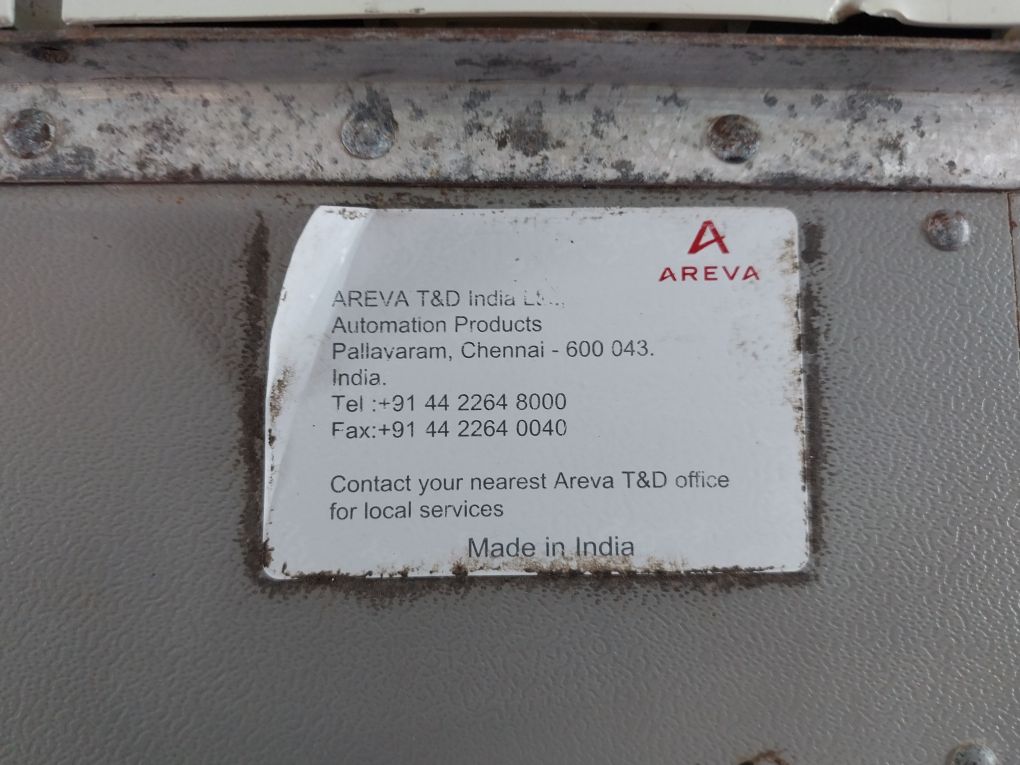 Areva P127 Overcurrent Relay Aa0Z112Ca1