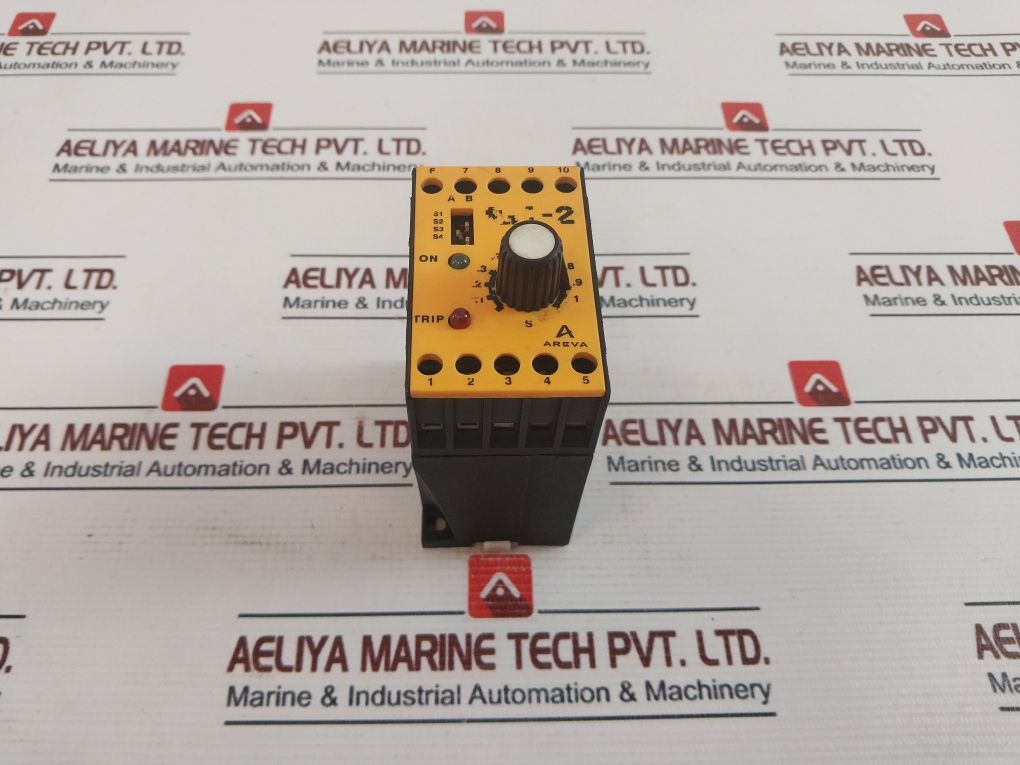 Areva Rqt0001095 Time Relay 110V Ac/Dc