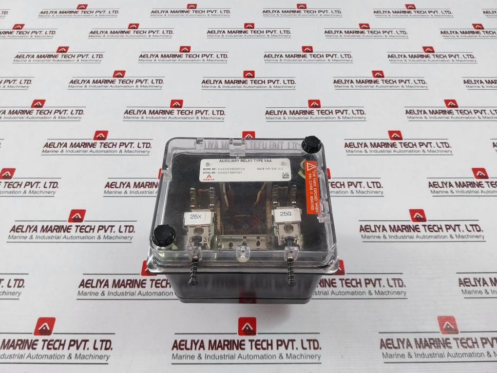 Areva Vaa21Zg8502Fch Auxiliary Relay Type Vaa 110/250 Dc