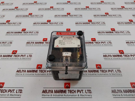 Areva Vag11Yf8011Adch No Voltage Relay 110Vac