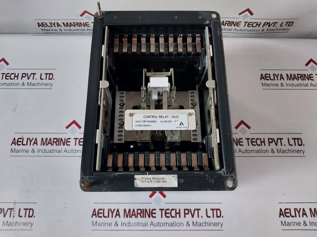 Areva Vajc11Bf1004Aba Voltage Control Relay 