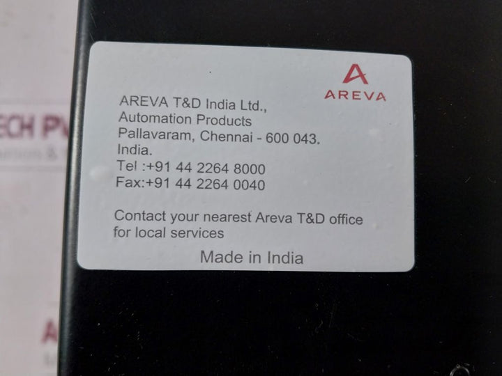 Areva Vajc11Bf1004Aba Voltage Control Relay 