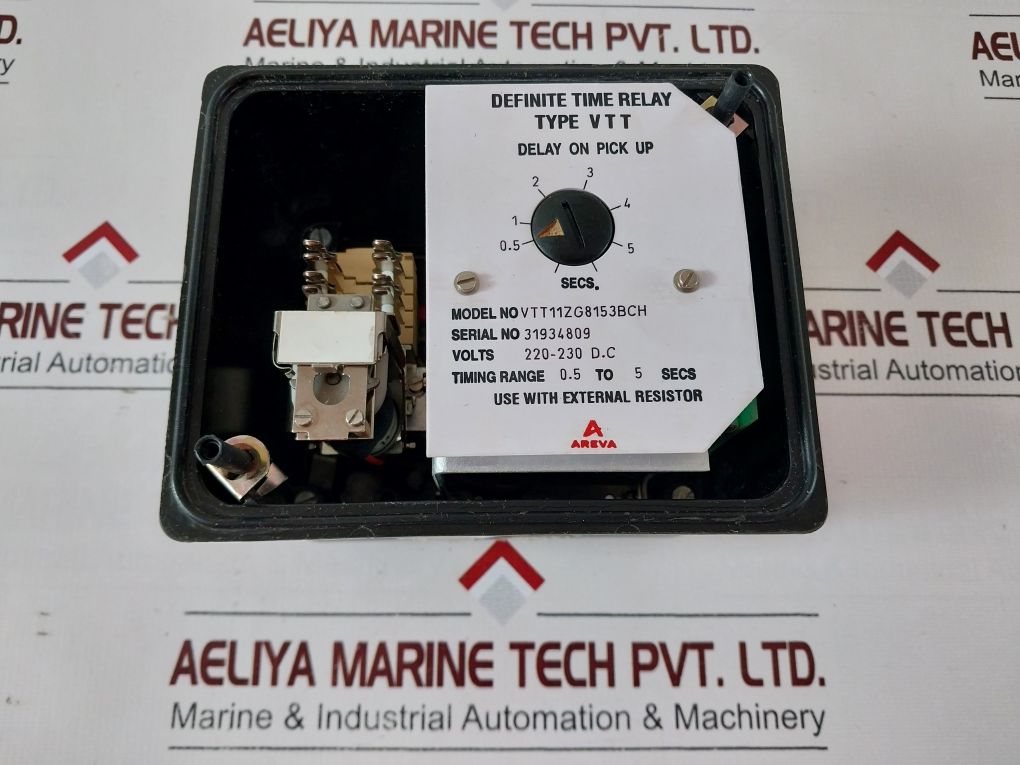 Areva Vtt Definite Time Relay Vtt11Zg8153Bch
